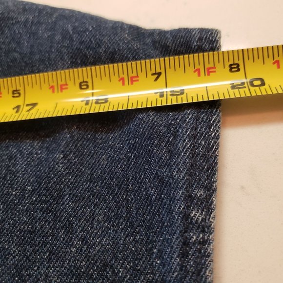 Denim Dress size Medium pockets blue - Picture 10 of 12